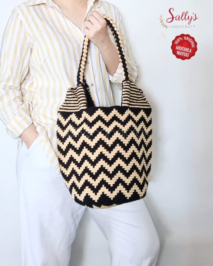 Tote Zigzag Dark - Image 2